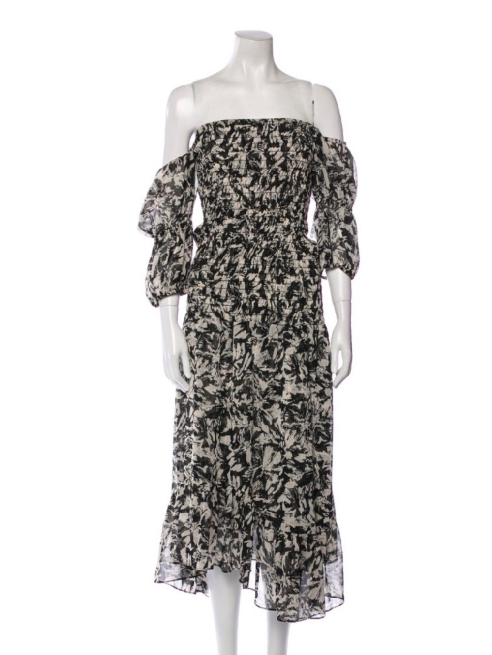 Misa Los Angeles dress floral black small